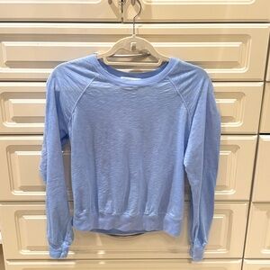 Stateside Periwinkle Pima Cotton Top Small